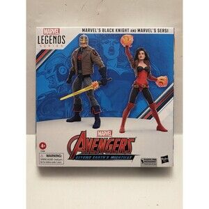 Marvel Legends Avengers 60th Anniversary 6" Black Knight Sersi 2-Pack